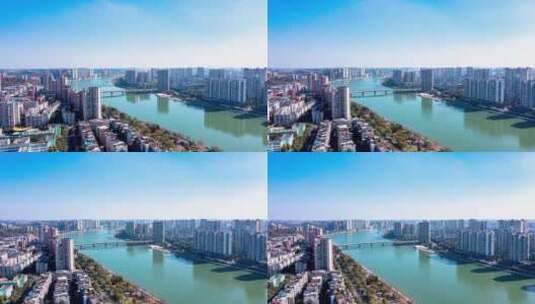 简阳城市航拍4K高清延时高清在线视频素材下载