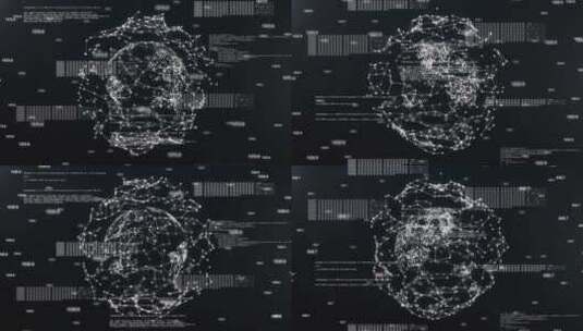 数字地球网络安全未来与技术数字数据高清在线视频素材下载