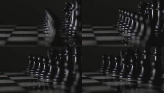 棋子的特写高清在线视频素材下载