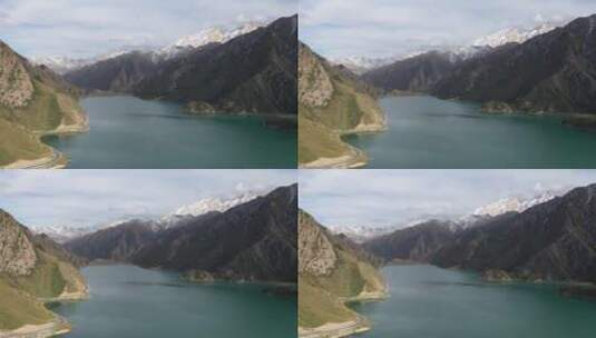 新疆大龙池航拍高清在线视频素材下载