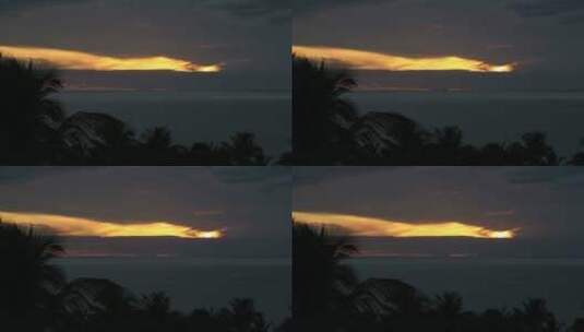 大海夕阳日落高清在线视频素材下载