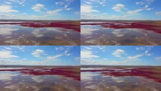 三江源果洛星星海野牛滩航拍高清在线视频素材下载