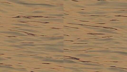 夕阳下的水波纹  水高清在线视频素材下载
