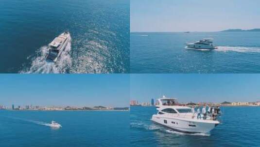 游艇最新青岛8K50P视频素材高清在线视频素材下载