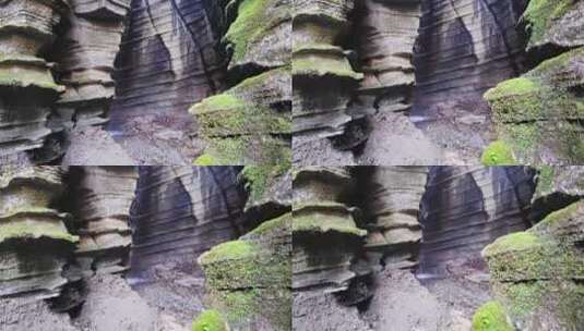 官昌五峰神秘洞穴高清在线视频素材下载