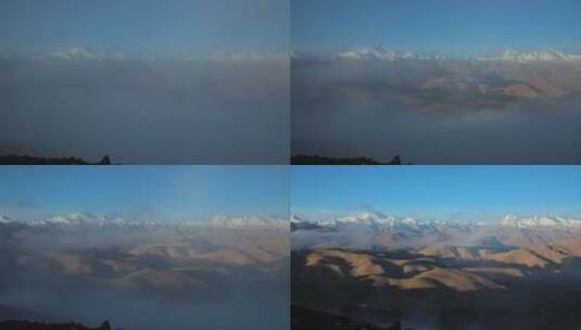 云端珠峰（珠穆朗玛峰全景）高清在线视频素材下载