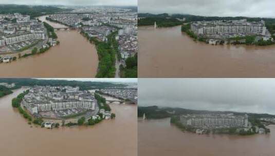 洪水围城高清在线视频素材下载