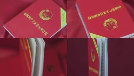 4k中国共产主义青年团章程 学习强国高清在线视频素材下载