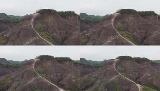 郴州苏仙区网红景点高椅岭马皇丘峡谷2高清在线视频素材下载