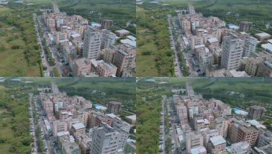 城市发展视频深圳光明区城中村高清在线视频素材下载