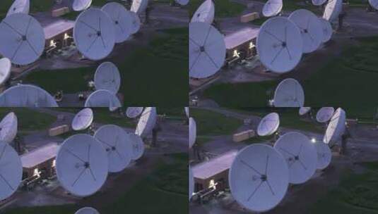 雷达站地面站大规模接收雷达高清在线视频素材下载