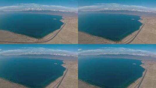4K新疆赛里木湖延时高清在线视频素材下载