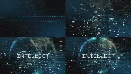 数字数据地球智力高清在线视频素材下载