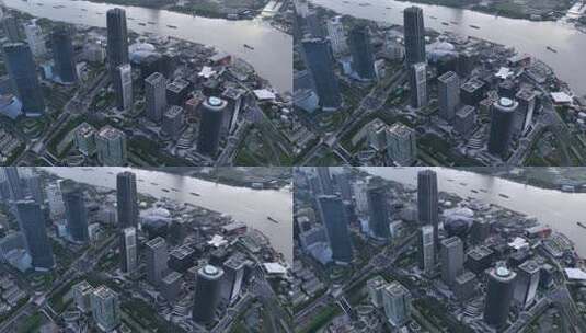 上海徐汇西岸高清在线视频素材下载