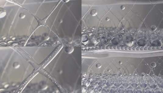 肌肤护理 细胞修复 精华导入 透明质酸高清在线视频素材下载