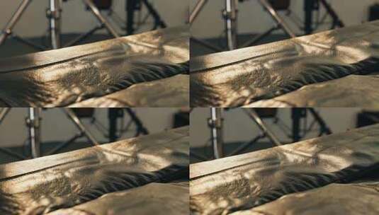 皮革制品特写高清在线视频素材下载