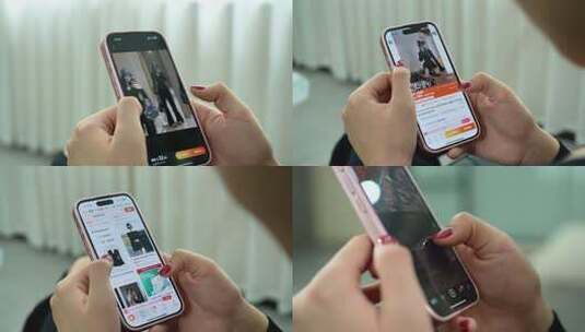 逛淘宝刷抖音高清在线视频素材下载