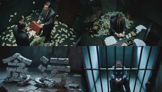 权力与金钱 严厉打击腐败高清在线视频素材下载