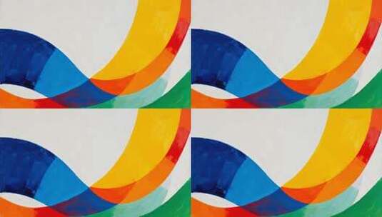 彩色抽象艺术背景素材高清在线视频素材下载