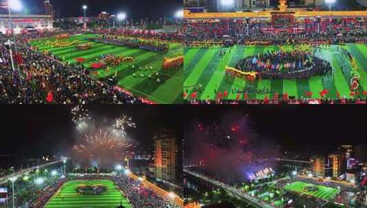 村超烟花秀4K高清在线视频素材下载