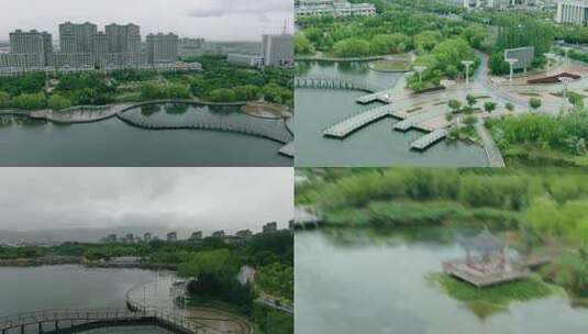 雨后湖新，翠色入镜高清在线视频素材下载