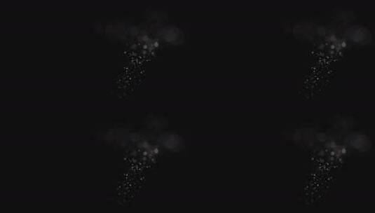黑色背景粒子特效高清在线视频素材下载