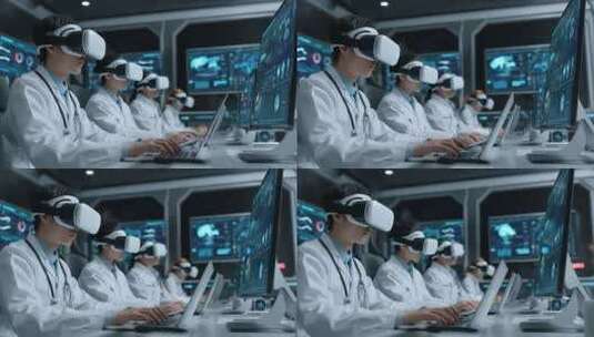 医疗智慧医疗科技医疗未来医院AI医疗健康高清在线视频素材下载