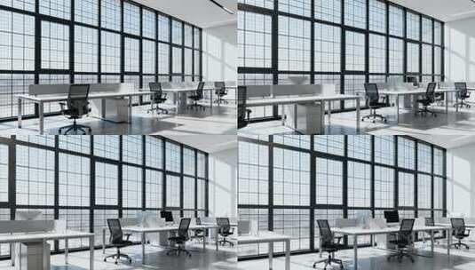 高端大气写字楼现代化办公室商务背景高清在线视频素材下载