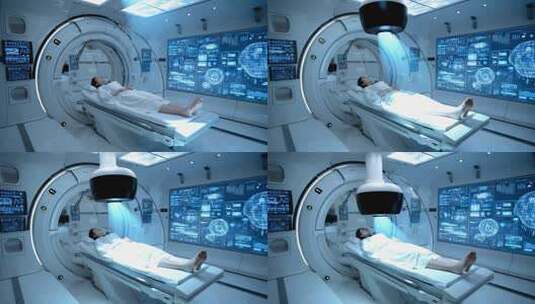 医疗智慧医疗科技医疗未来医院AI医疗健康高清在线视频素材下载