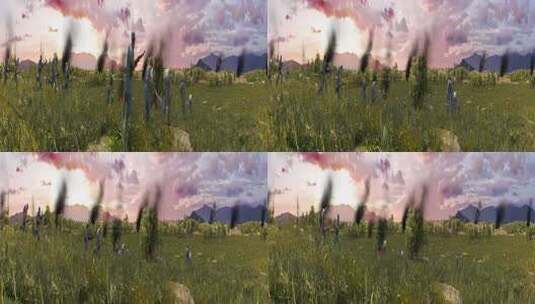 红军战争冲锋战场高清在线视频素材下载