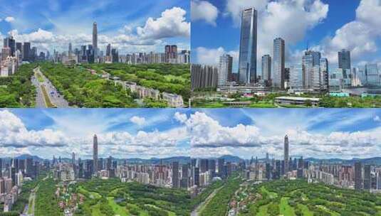 城市航拍高清在线视频素材下载