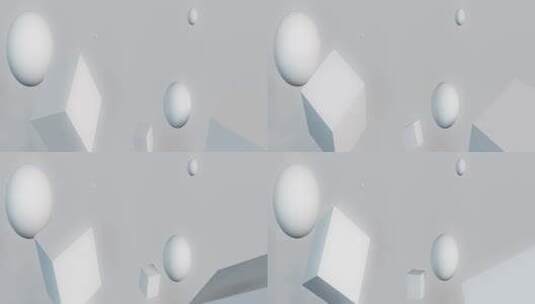 动态旋转几何体光影舞台背景高清在线视频素材下载