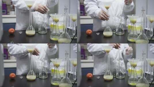 实验室食品安全化验高清在线视频素材下载