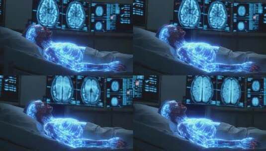 医疗智慧医疗科技医疗未来医院AI医疗健康高清在线视频素材下载