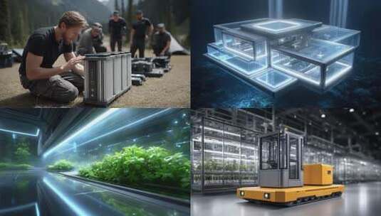 氢能源技术创新发展未来科技清洁能源高清在线视频素材下载