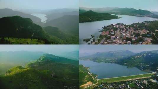 千佛山山脉高清在线视频素材下载