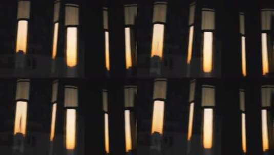 城市夜景模糊光影素材高清在线视频素材下载