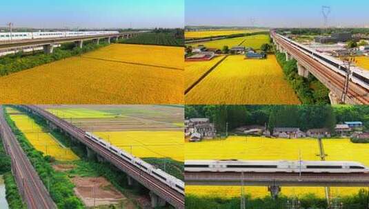 高铁动车复兴号高清在线视频素材下载