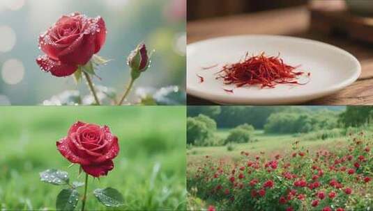 春日花卉与清新氛围合集高清在线视频素材下载