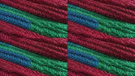 多彩纺织布料特写高清在线视频素材下载