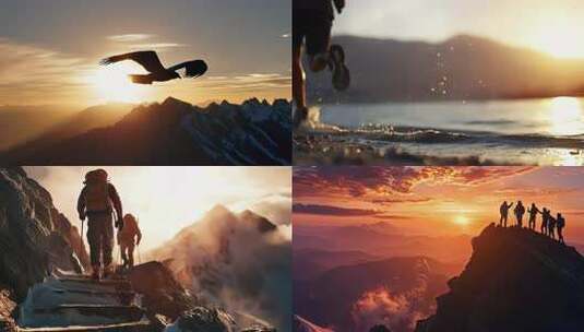 怒放的生命-汪峰LED大屏高清在线视频素材下载