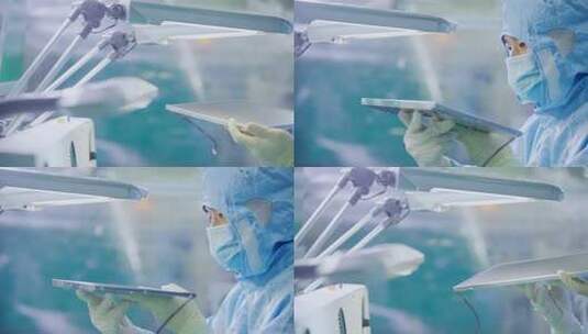 车间电子产品外观检查高清在线视频素材下载