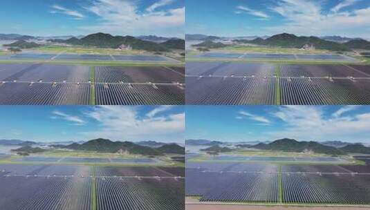 水上光伏高清在线视频素材下载