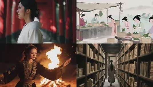 多元文化与潮流碰撞合集高清在线视频素材下载