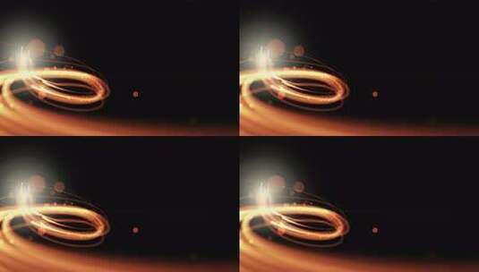 金色光效粒子动态背景高清在线视频素材下载