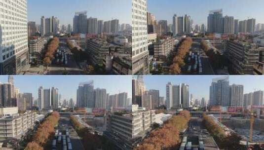 航拍贵州贵阳城市宣传片地标建筑高清在线视频素材下载