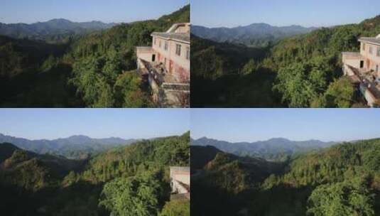 瑶族山村小学 远景高清在线视频素材下载