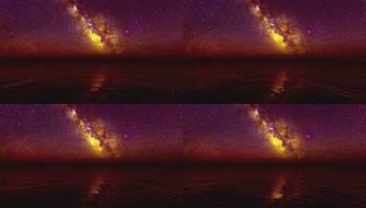 宇宙星河 海洋星空高清在线视频素材下载