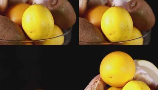 【镜头合集】各种含有维生素C的水果猕猴桃高清在线视频素材下载