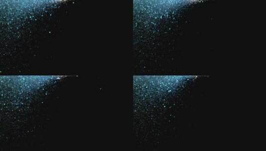 青绿多彩粒子颗粒光斑闪烁 (3)高清在线视频素材下载